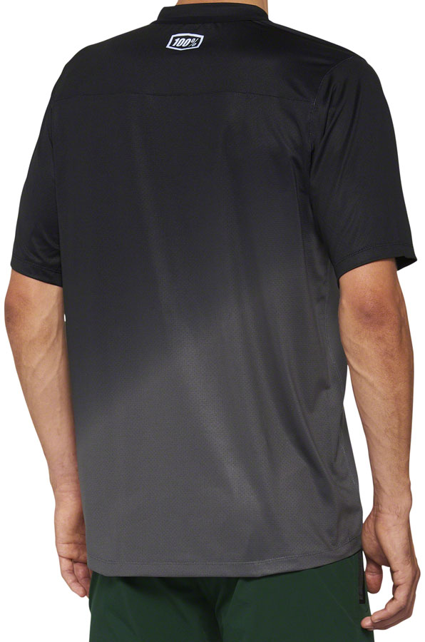 100% Celium Jersey - Black/Charcoal, Short Sleeve, Men's, X-Large - Jersey - Celium Jersey