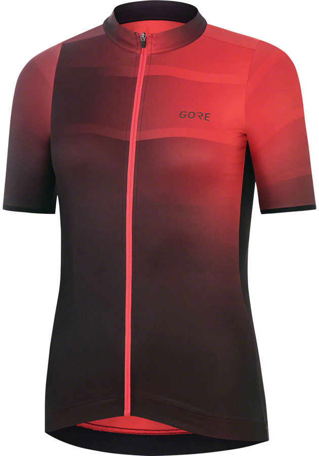 GORE Force Cycling Jersey - Hibiscus Pink/Black, Women's, Large