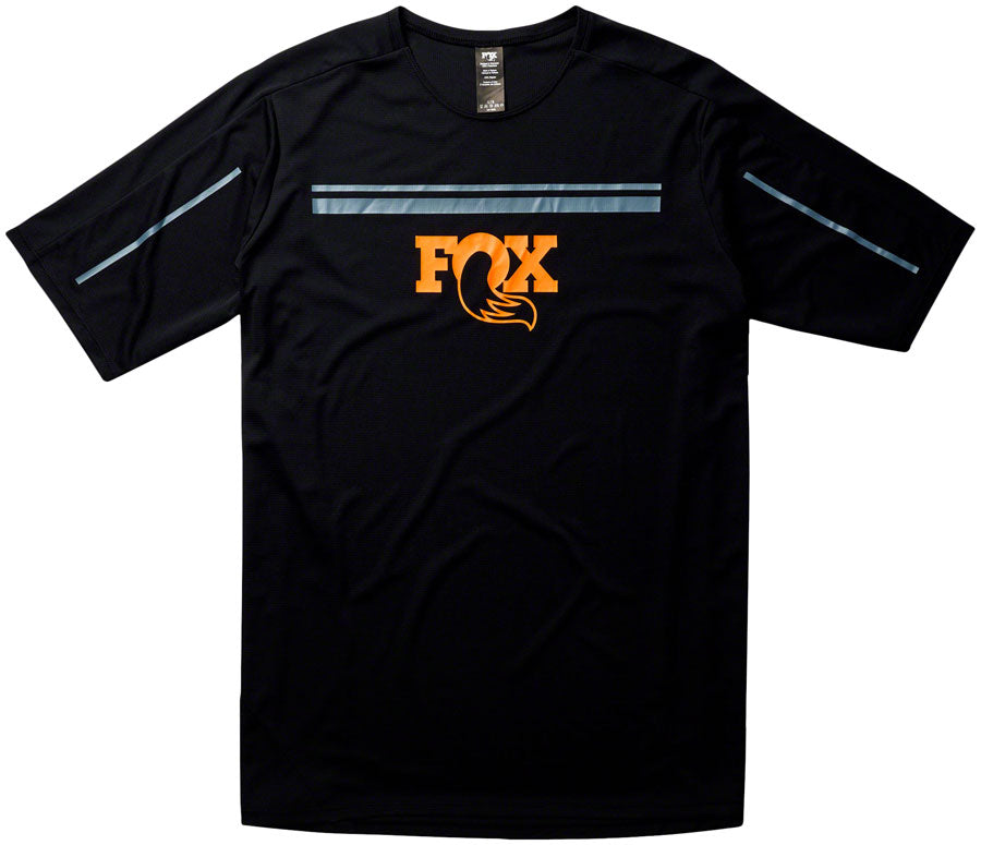 FOX Hightail Short Sleeve Jersey - Black, Small