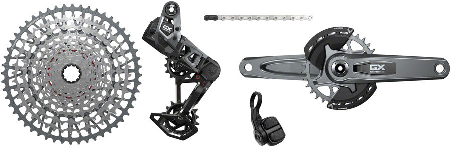 SRAM GX T-Type Eagle Transmission Groupset - Crank, 32t Chainring, AXS POD Controller, 10-52t Cassette, Rear Derailleur, Chain - Kit-In-A-Box Mtn Group - GX Eagle AXS T-Type Transmission Groupset