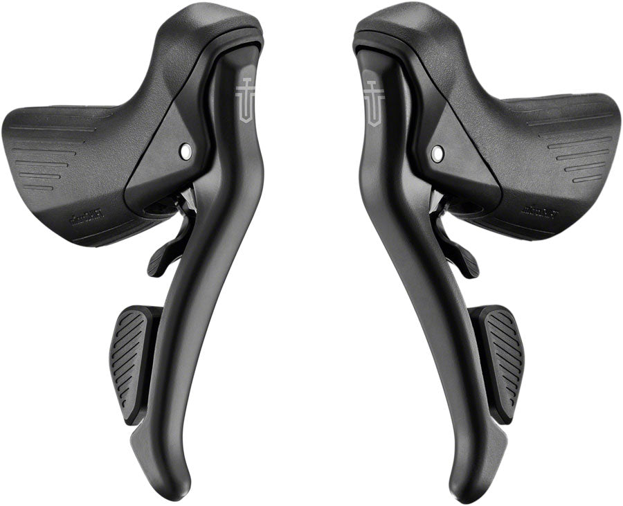 Microshift R8 Shifters microSHIFT Sword Black 2x9-Speed Groupset - Includes Brake/Shifters ...