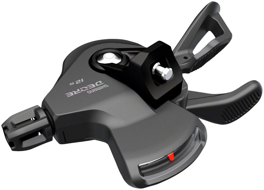 Shimano Deore SL-M6100-R Right Shift Lever - 12-Speed, RapidFire Plus, Optical Gear Display, Black - Shifter, Flat Bar-Right - Deore M6100 Right Shifter