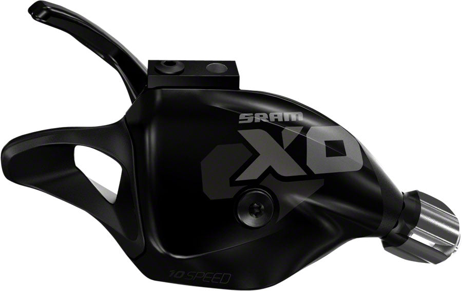 SRAM X0 10-Speed Rear Trigger Shifter with Handlebar Clamp Black MPN: 00.7018.068.001 UPC: 710845727894 Shifter, Flat Bar-Right X0 10spd Trigger Shifter