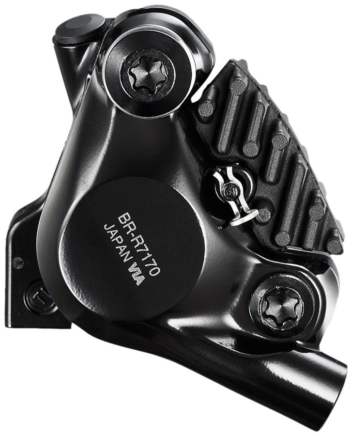 Shimano 105 ST-R7170-R Di2 Shift/Brake Lever with BR-R7170 Hydraulic Disc Brake Caliper - Rear, 12-Speed, Flat Mount, MPN: IR7170DRRDSC170A UPC: 192790231457 Hydraulic Brake/Shift Lever, Drop Bar 105 ST-R7170 Di2 Shift/Brake Lever with BR-R7170 Disc Brake Caliper