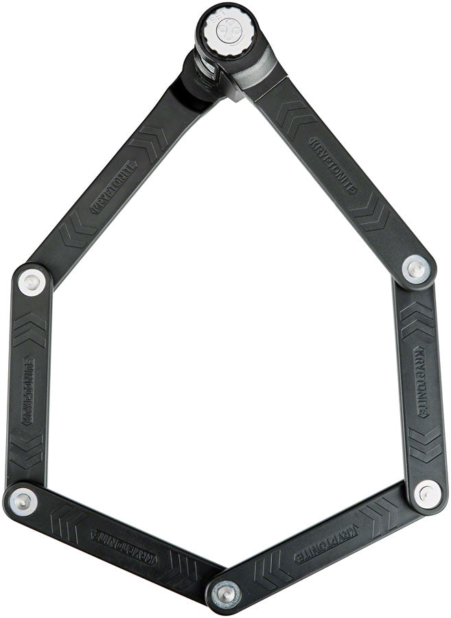 Kryptonite Keeper 585 Combo Folding Lock - 85cm, 3mm, Black # MPN: 004837 UPC: 720018004837 Folding Lock Keeper Folding Locks