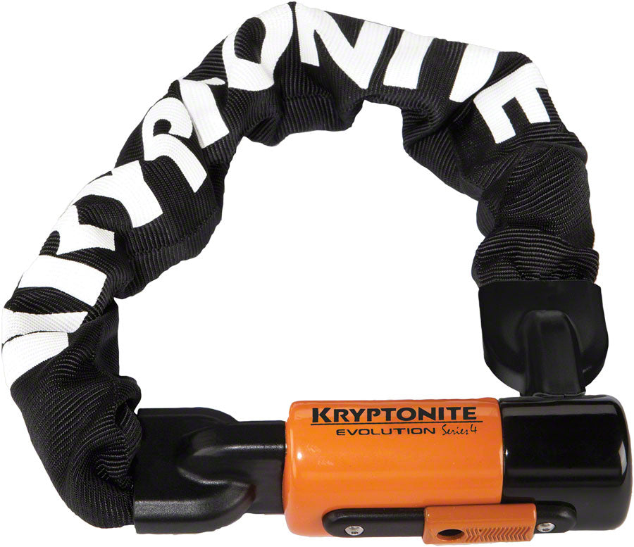 Kryptonite 1055 Evolution Mini Series 4 Chain Lock: 1.8' (55cm) MPN: 000792 UPC: 720018000792 Chain Lock Evolution Chain Locks