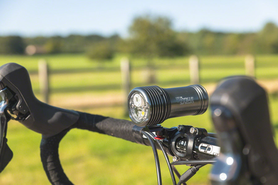 Exposure Strada Mk10 Road Sport Headlight - 1300 Lumens, Includes Remote Switch AKTIV Technology, Auto Dimming, Road - Headlight, Rechargeable - Strada Mk10 Road Sport Headlight