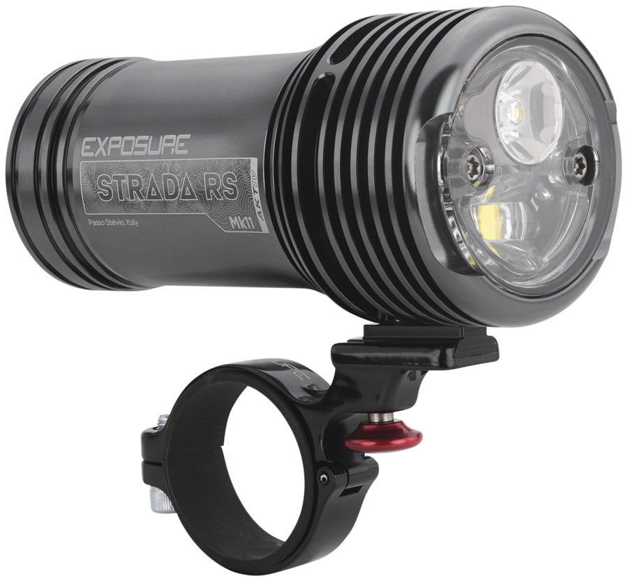 Exposure Strada Mk10 Road Sport Headlight - 1300 Lumens, Includes Remote Switch AKTIV Technology, Auto Dimming, Road MPN: EXPSTRADA12R SAKGMB-USA Headlight, Rechargeable Strada Mk10 Road Sport Headlight