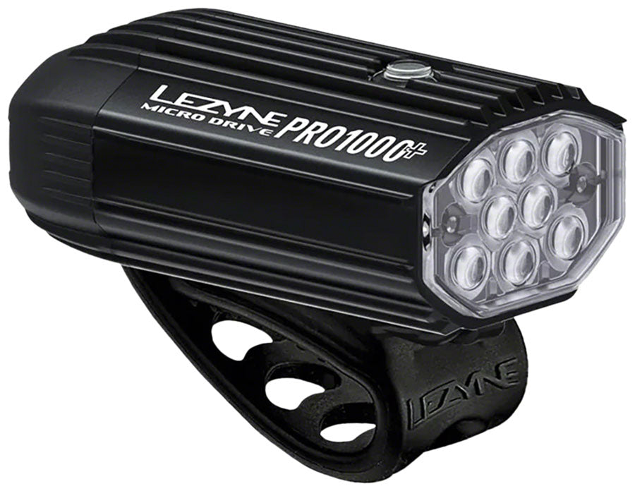 Lezyne Micro Drive Pro 1000+ Headlight, Black MPN: 1-LED-25F-V337 Headlight, Rechargeable Micro Drive Pro 1000+ Headlight