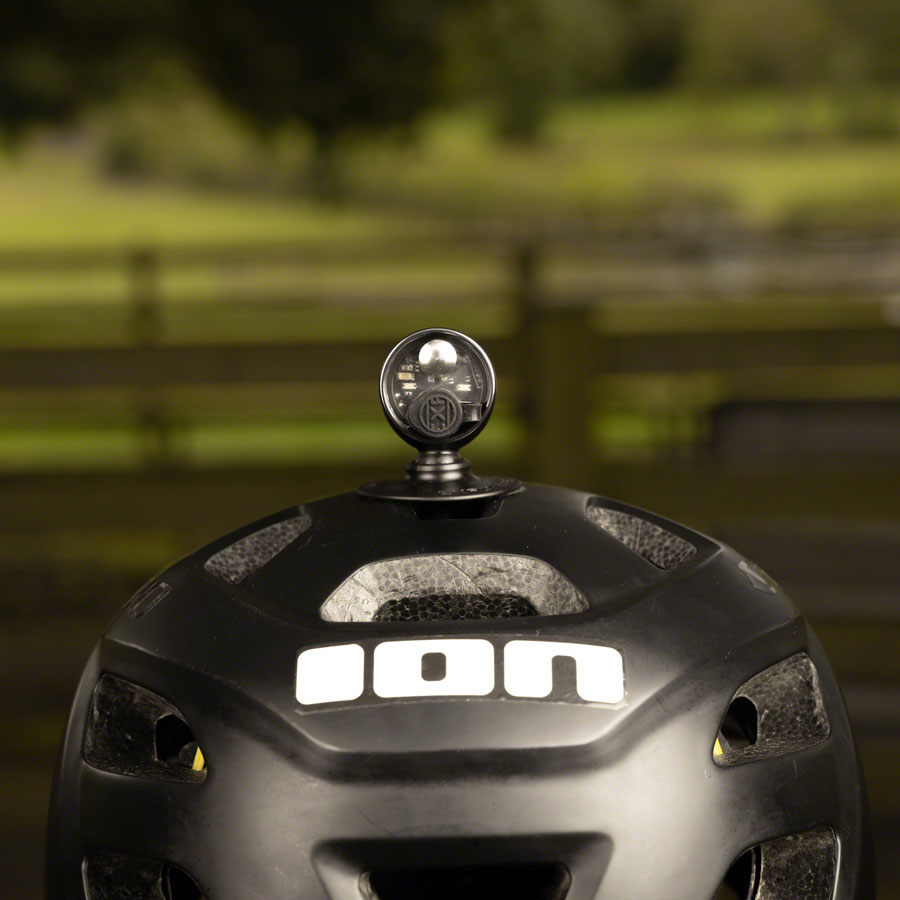 Exposure Joystick Mk17 Headlight - with Helmet and Handlebar Mount, Gun Metal Black - Headlight, Rechargeable - Joystick Mk17 Headlight
