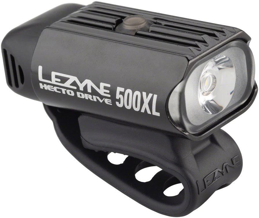 Lezyne Hecto Drive 500XL Headlight: Gloss Black MPN: 1-LED-9F-V504 Headlight, Rechargeable Hecto Drive 500XL Headlight