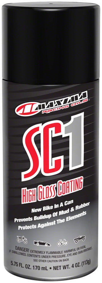 Maxima Racing Oils SC1 Clear Coat 4 fl oz Aerosol MPN: 78904 UPC: 851211009524 Degreaser / Cleaner SC1 Polish