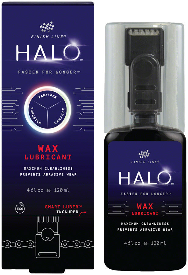 Finish Line HALO Wax Lube Bottle and Tool Set - 4oz - Lubricant - HALO Wax Chain Lube