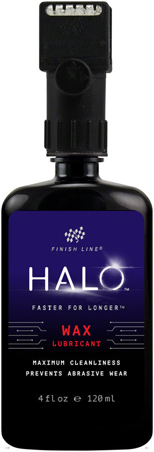 Finish Line HALO Wax Lube Bottle and Tool Set - 4oz MPN: HA1042101 UPC: 036121973800 Lubricant HALO Wax Chain Lube
