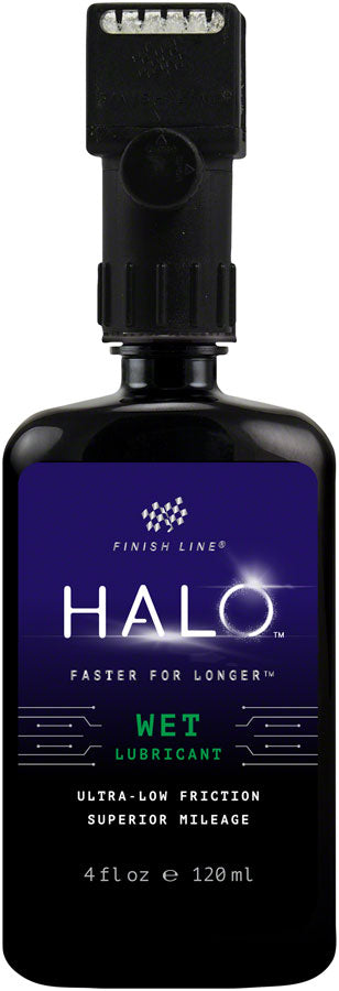 Finish Line HALO Wet Lube Bottle and Tool Set - 4oz MPN: HA0042101 UPC: 036121973817 Lubricant HALO Wet Chain Lube