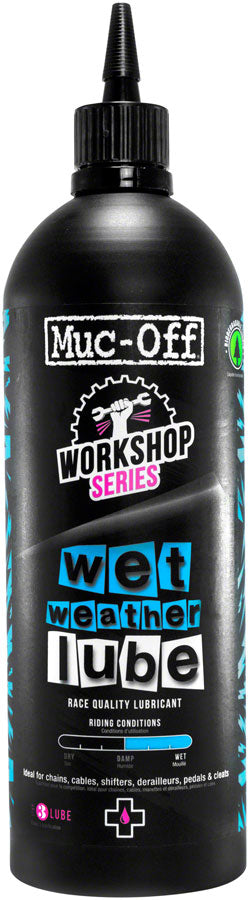 Muc-Off Bio Wet Bike Chain Lube - 1L, Bulk MPN: 833US Lubricant Bio Wet Bike Chain Lube