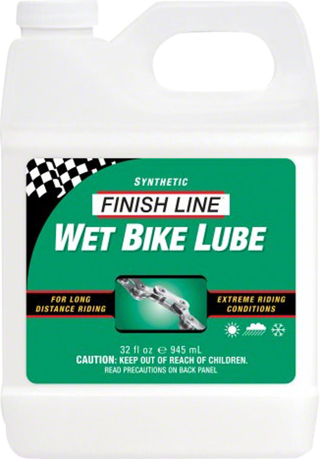 Finish Line WET Bike Chain Lube - 32oz, Bulk MPN: C00320101 UPC: 036121163010 Lubricant WET Bike Chain Lube