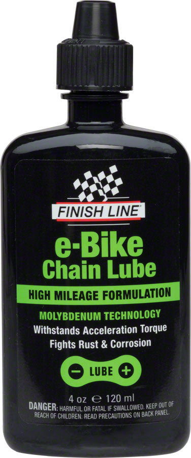 Finish Line eBike Bike Chain Lube - 4oz, Drip MPN: EL0040101 UPC: 036121710597 Lubricant e-Bike Bike Chain Lube