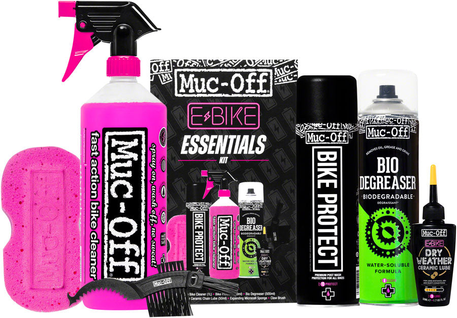 Muc-Off Ebike Essentials Kit MPN: 20524US Cleaning Tool EBike Essentials Kit