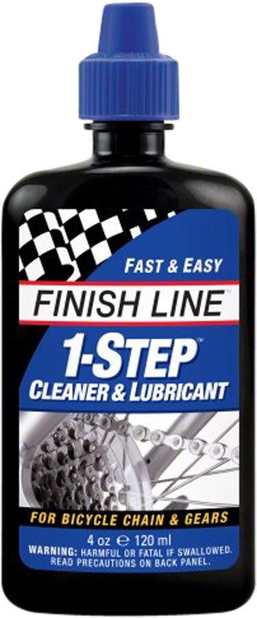 Finish Line 1-Step Cleaner and Bike Chain Lube - 4oz, Drip
