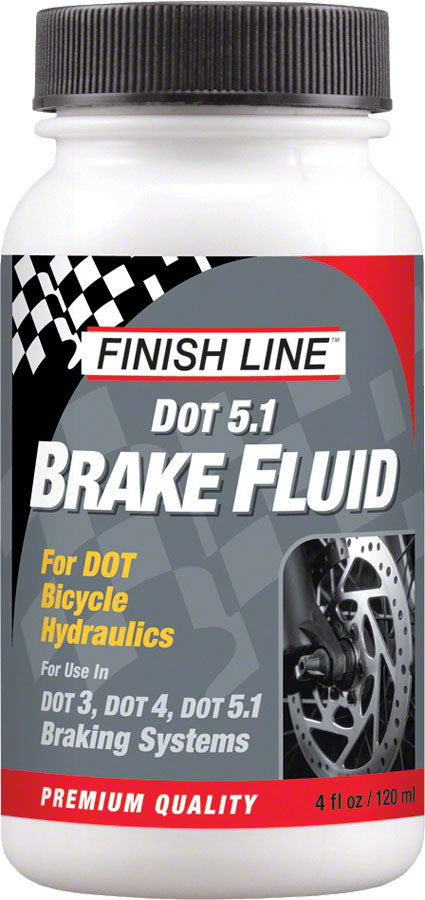 Finish Line DOT 5.1 Brake Fluid - 4oz MPN: BD0040101 UPC: 036121001213 Disc Brake Fluid DOT Brake Fluid