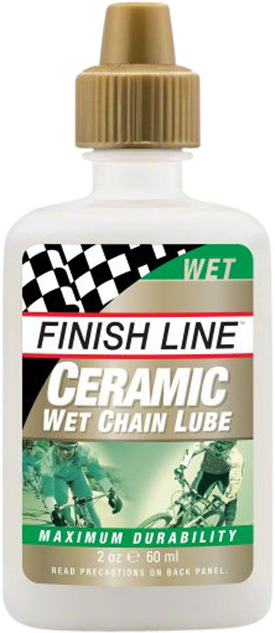 Finish Line Ceramic Wet Bike Chain Lube - 2oz, Drip MPN: CWE020101 UPC: 036121006041 Lubricant Ceramic Wet Bike Chain Lube