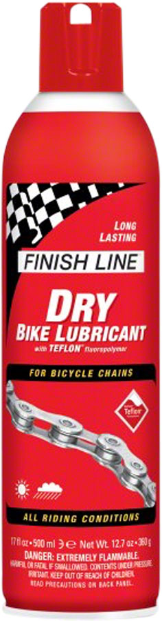 Finish Line DRY Bike Chain Lube - 17oz, Aerosol MPN: D00170101 UPC: 036121710313 Lubricant DRY Bike Chain Lube
