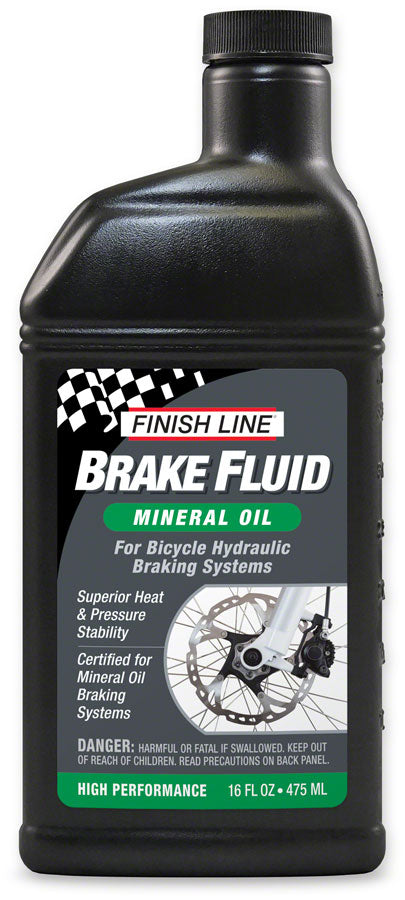 Finish Line Mineral Oil Brake Fluid - 16oz MPN: BM01610101 UPC: 036121960015 Disc Brake Fluid Mineral Oil Brake Fluid