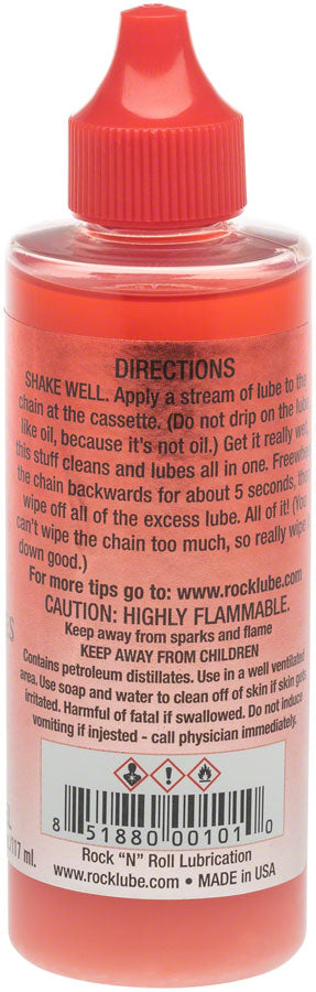 Rock-N-Roll Absolute Dry Bike Chain Lube - 4oz, Drip Lubricant