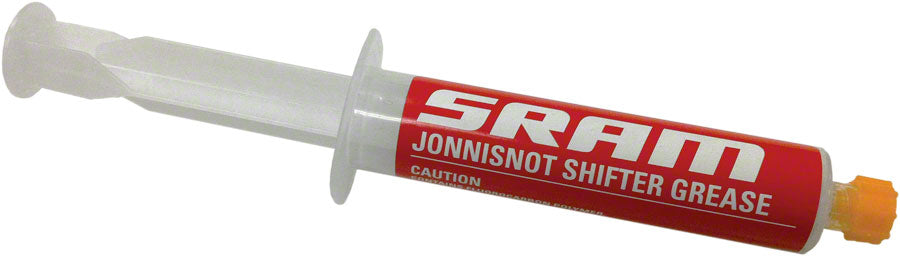 SRAM Jonnisnot Shifter Grease For Road And MTB - 20ml Syringe MPN: 00.7915.054.010 UPC: 710845663710 Grease Jonnisnot