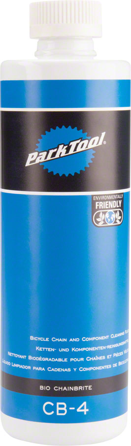 Park Tool CB-4 Bio Chain Brite, Chain Cleaner/Degreaser 16oz bottle