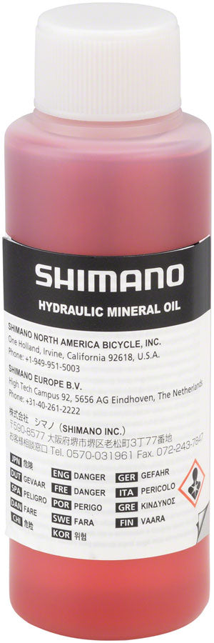 Shimano Mineral Oil Disc Brake Fluid - 100ml - Disc Brake Fluid - Hydraulic Mineral Oil
