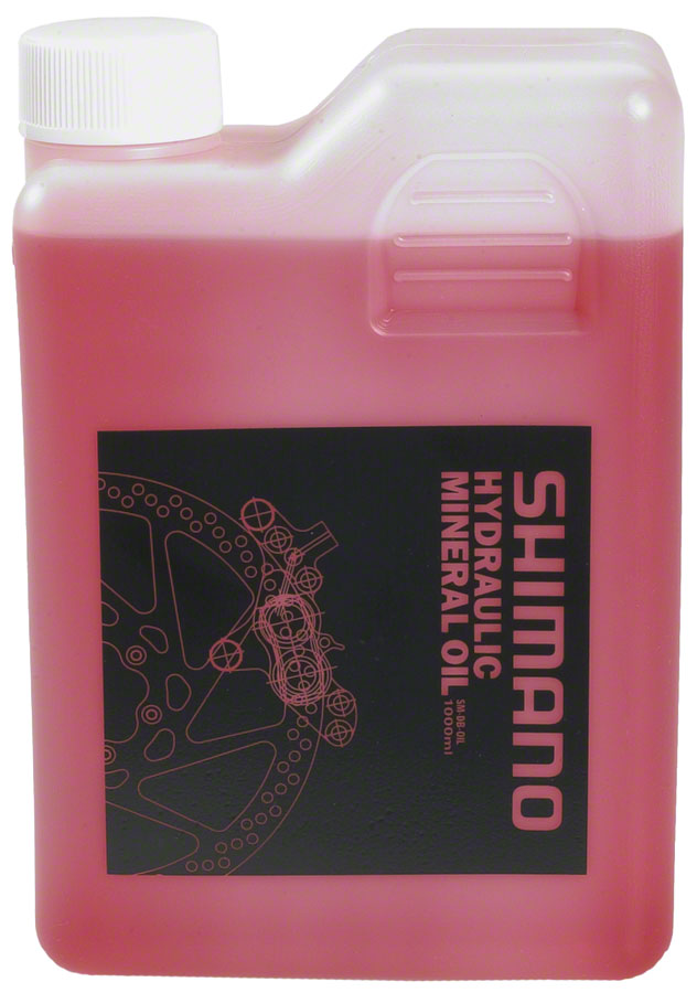 Shimano Mineral Oil Disc Brake Fluid - 1L MPN: KSMDBOILO UPC: 022255354042 Disc Brake Fluid Hydraulic Mineral Oil