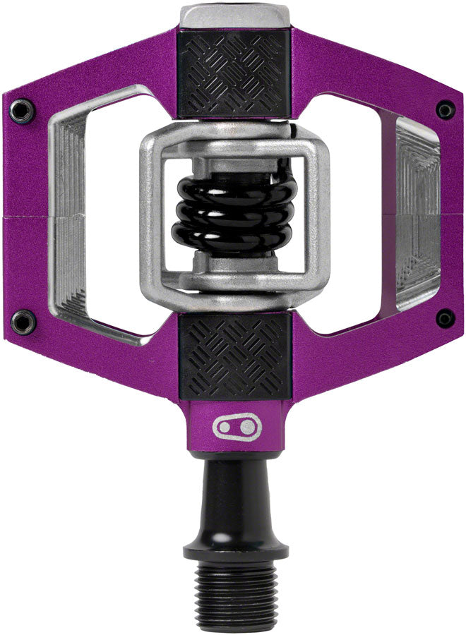 Crank Brothers Mallet Trail Pedals - Dual Sided Clipless with Platform, Aluminum, 9/16", Purple MPN: 16761 UPC: 641300167613 Pedals Mallet Trail Pedals