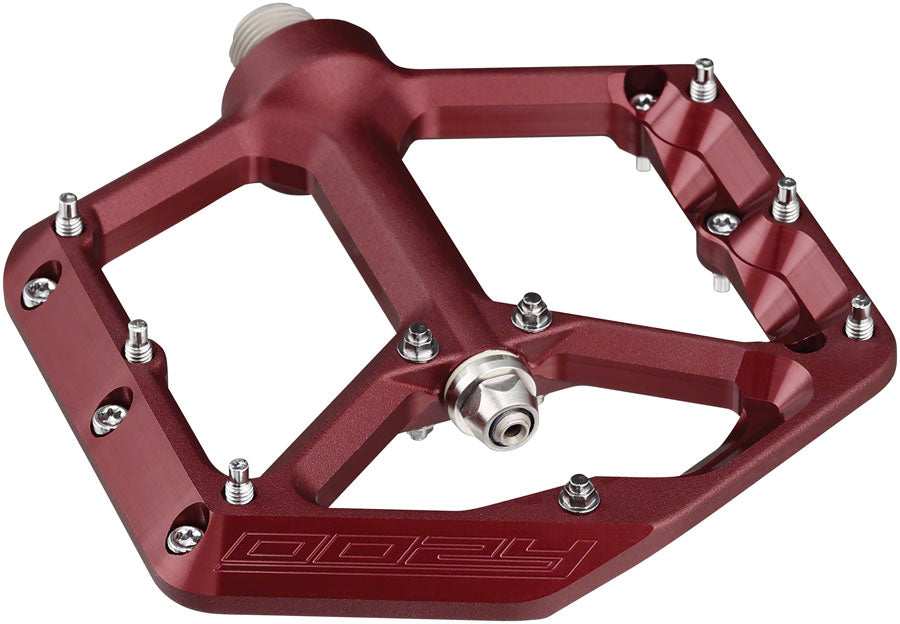 Spank Oozy Pedals - Platform, Aluminum, 9/16", Red MPN: 4P-002-201-0003-AM Pedals OOZY Pedals