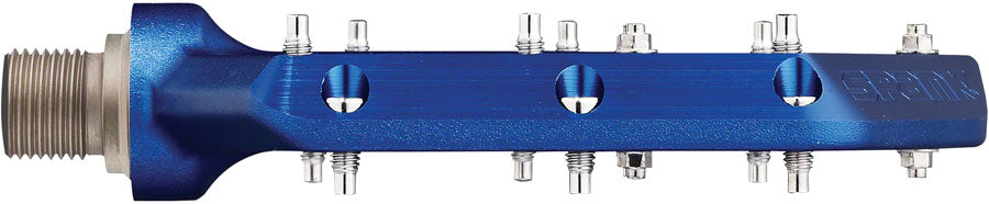 Spank Oozy Pedals - Platform, Aluminum, 9/16", Blue - Pedals - OOZY Pedals