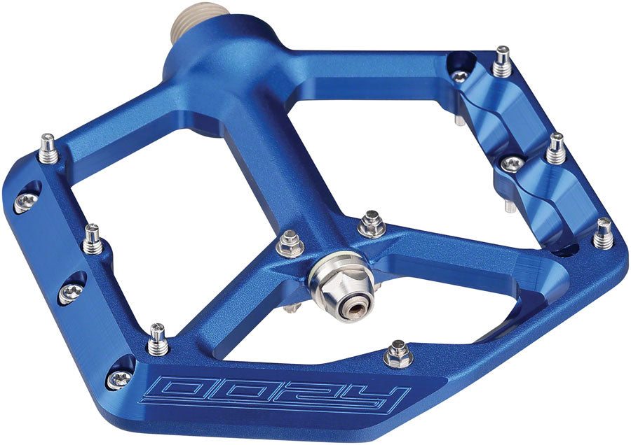 Spank Oozy Pedals - Platform, Aluminum, 9/16", Blue MPN: 4P-002-201-0023-AM Pedals OOZY Pedals