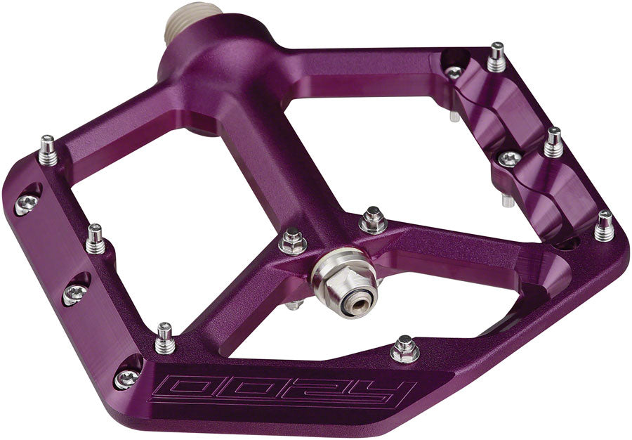 Spank Oozy Pedals - Platform, Aluminum, 9/16", Purple MPN: 4P-002-201-0008-AM Pedals OOZY Pedals