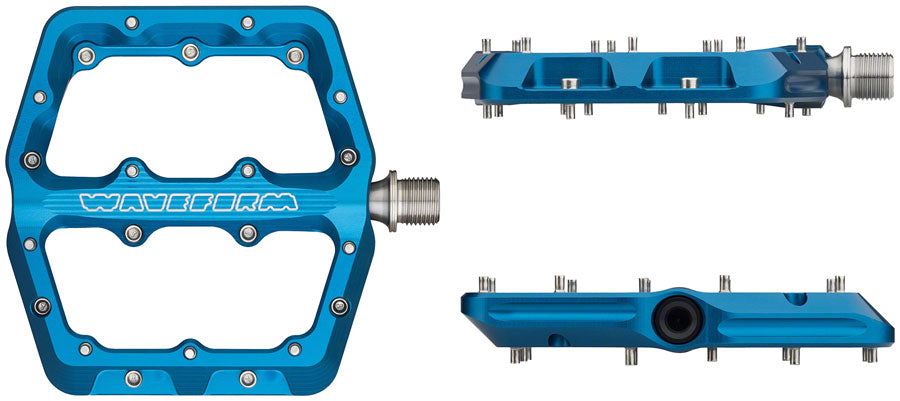 Wolf Tooth Waveform Pedals - Blue, Small MPN: PDL-WF-SM-BLU UPC: 810006806793 Pedals Waveform Pedals
