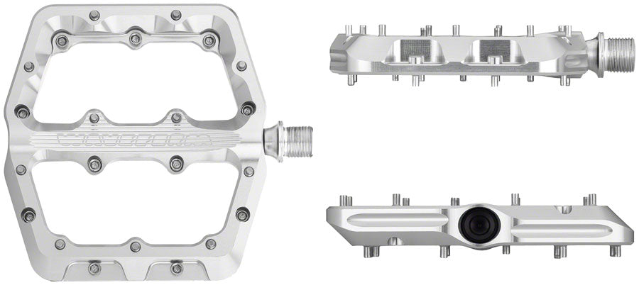 Wolf Tooth Waveform Pedals - Silver, Small MPN: PDL-WF-SM-SIL UPC: 810006807578 Pedals Waveform Pedals