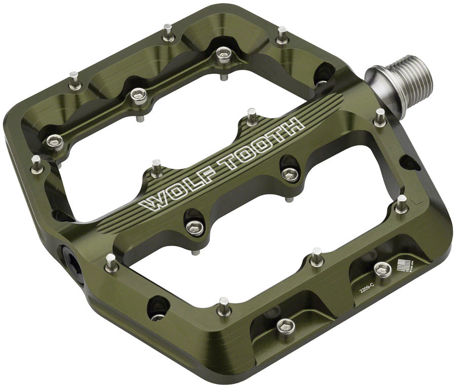 Wolf Tooth Waveform Pedals - Olive, Small