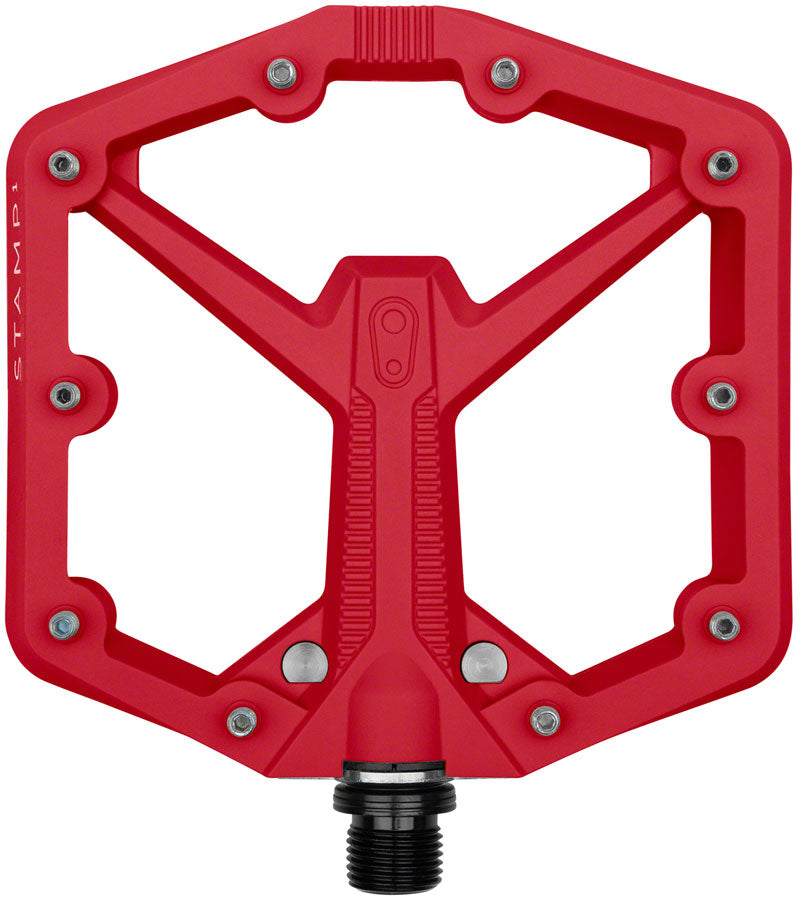 Crank Brothers Stamp 1 Gen 2 Pedals - Platform, Composite, 9/16", Red, Large MPN: 16811 UPC: 641300168115 Pedals Stamp 1 Gen2 Pedals
