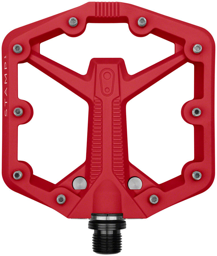 Crank Brothers Stamp 1 Gen 2 Pedals - Platform, Composite, 9/16", Red, Small MPN: 16812 UPC: 641300168122 Pedals Stamp 1 Gen2 Pedals