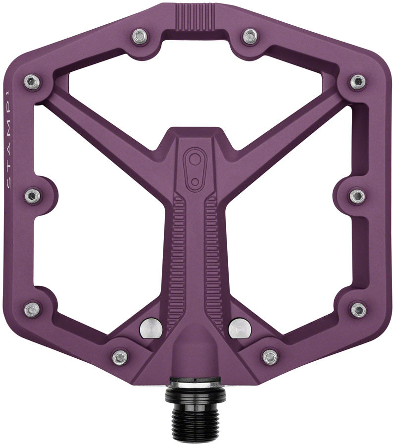 Crank Brothers Stamp 1 Gen 2 Pedals - Platform, Composite, 9/16", Purple, Large MPN: 16817 UPC: 641300168177 Pedals Stamp 1 Gen2 Pedals