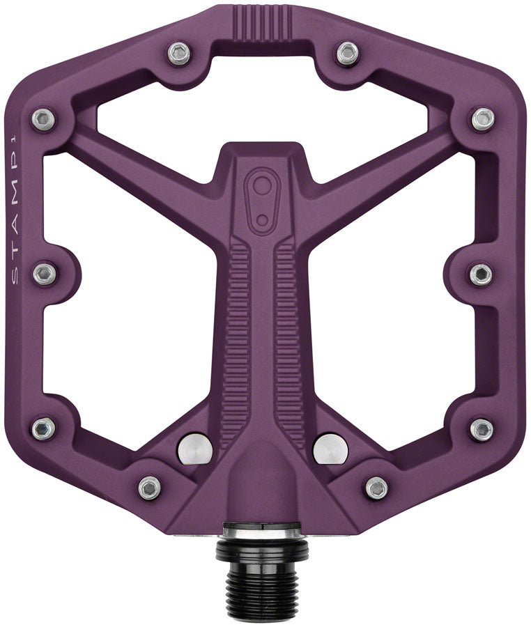 Crank Brothers Stamp 1 Gen 2 Pedals - Platform, Composite, 9/16", Purple, Small MPN: 16818 UPC: 641300168184 Pedals Stamp 1 Gen2 Pedals