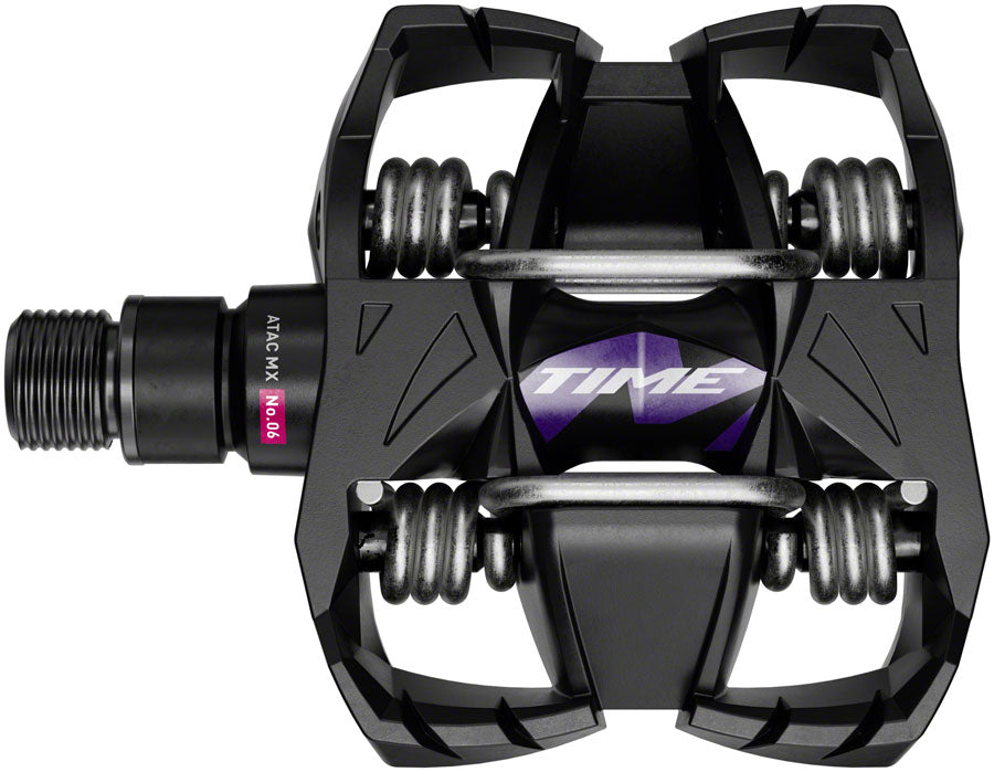 Time MX 6 Pedals - Dual Sided Clipless with Platform, Aluminum, 9/16