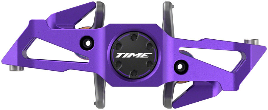 Time Speciale 10 Pedals - Dual Sided Clipless with Platform, Aluminum, 9/16", Purple, Small, B1 - Pedals - Speciale 10 Pedals