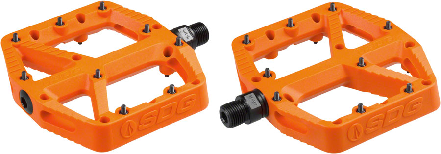 SDG Comp Pedals - Platform, Composite , 9/16" , Orange MPN: 00032 UPC: 812367017979 Pedals Comp Pedals