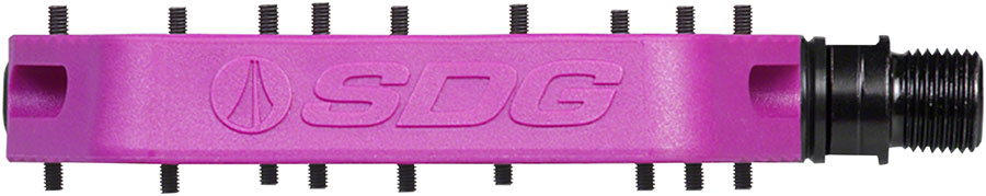 SDG Comp Pedals - Platform, Composite , 9/16" , Purple - Pedals - Comp Pedals
