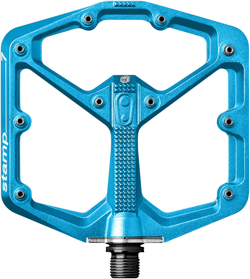 Crank Brothers Stamp 7 Pedals - Platform, Aluminum, 9/16", Electric Blue, Large MPN: 16635 UPC: 641300166357 Pedals Stamp 7 Pedals